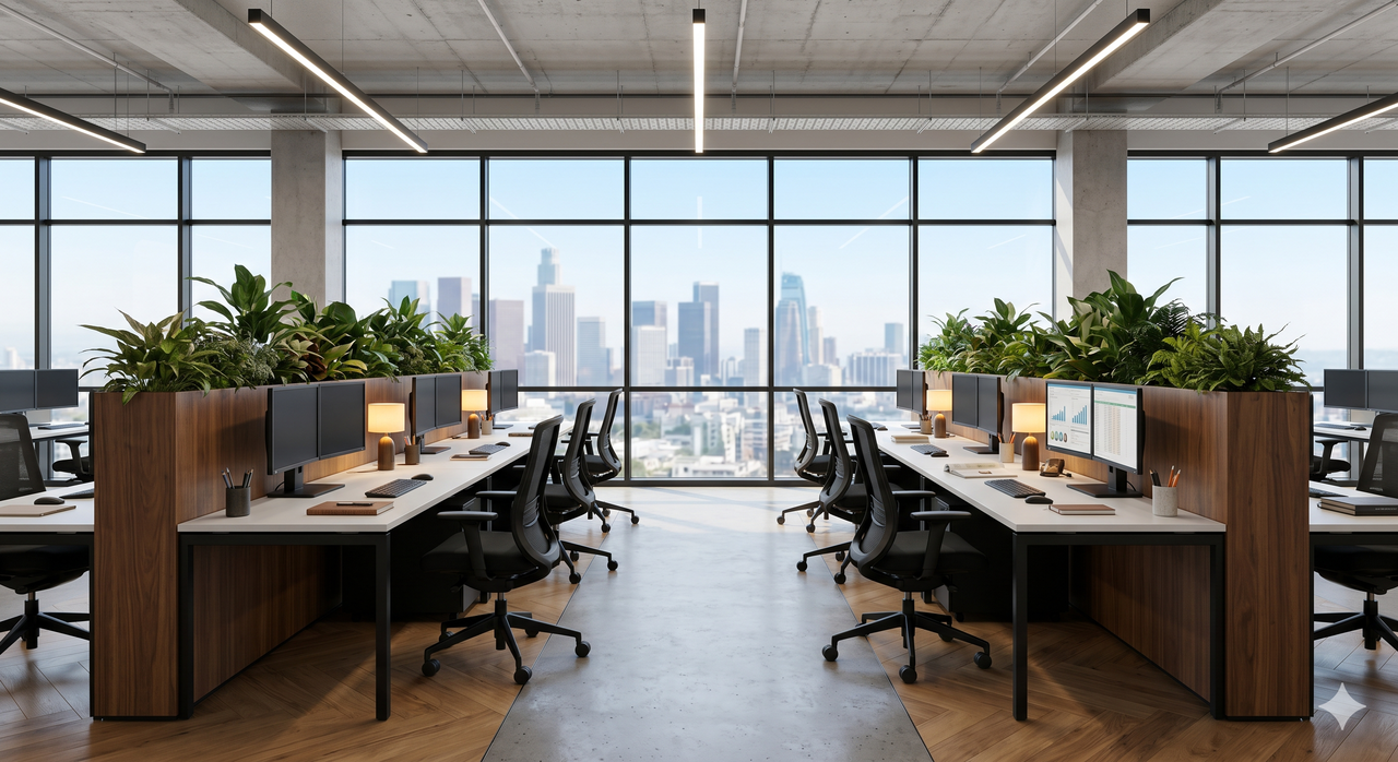 Bespoke office workstations